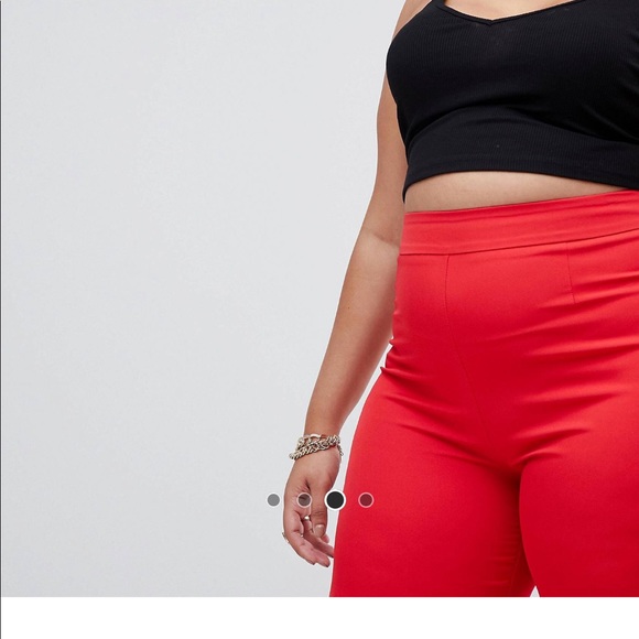 High Waist/ WideLeg Trousers - Picture 4 of 14